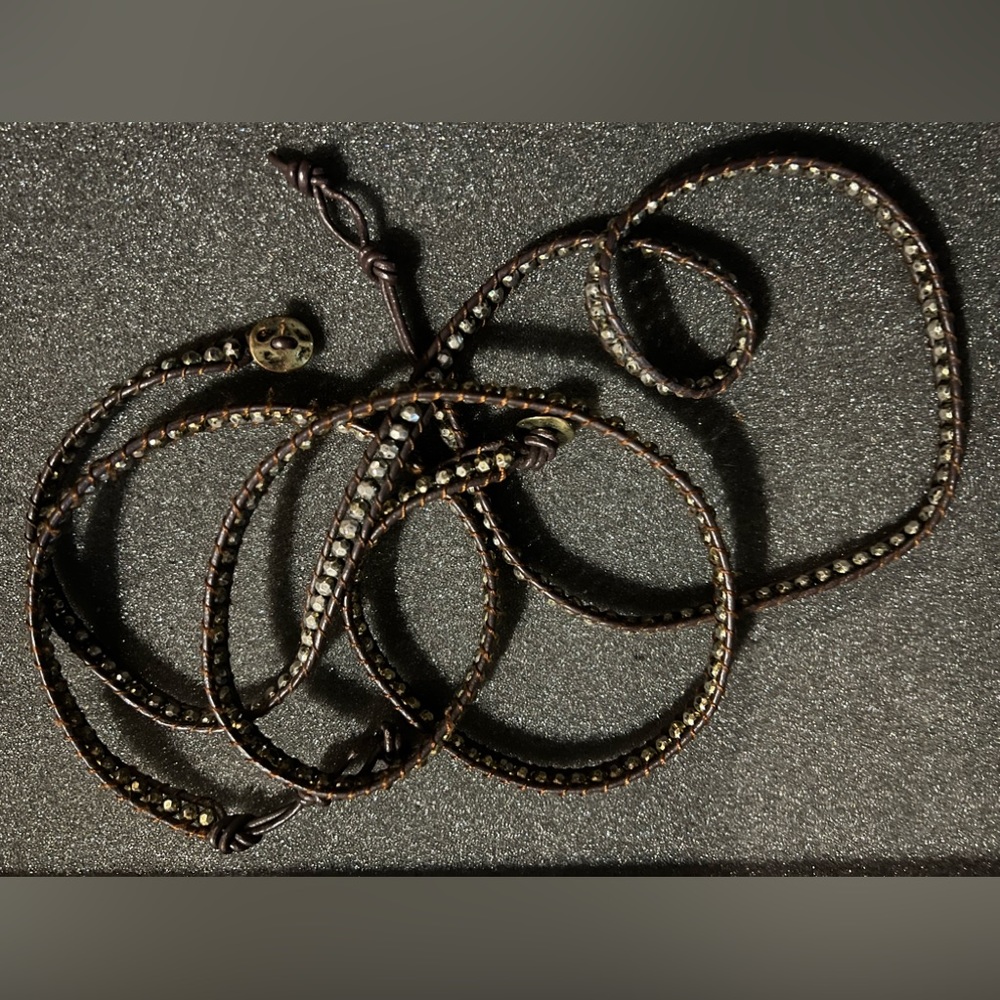 2 Leather wrap bracelet